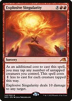 Explosive Singularity (PPNEO-140P) - mythic
