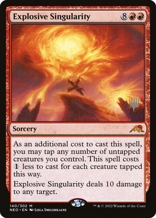 Explosive Singularity (PPNEO-140P) - mythic - Foil