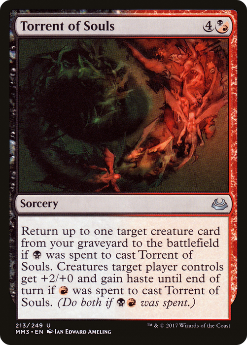 Torrent of Souls (MM3-213) - uncommon