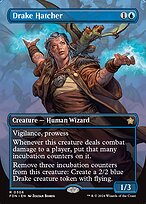 Drake Hatcher (FDN-306) - rare (Borderless) - Foil
