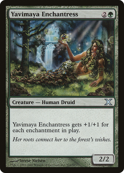 Yavimaya Enchantress (10E-310) - uncommon - Foil