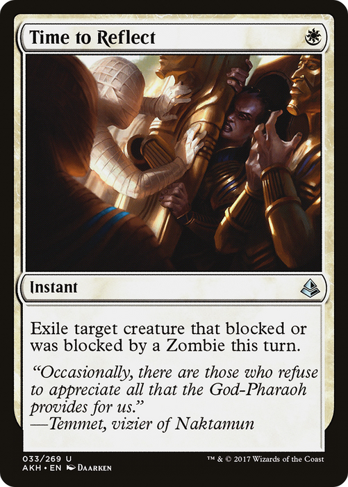 Time to Reflect (AKH-033) - uncommon - Foil