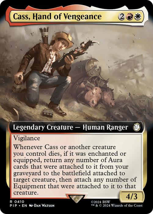 Cass, Hand of Vengeance (PIP-410) - rare: (Extended Art) - Foil