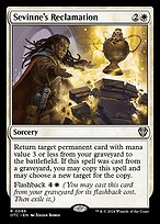 Sevinne's Reclamation (OTC-086) - rare