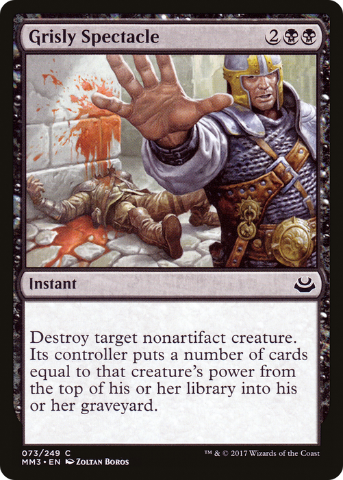Grisly Spectacle (MM3-073) - common