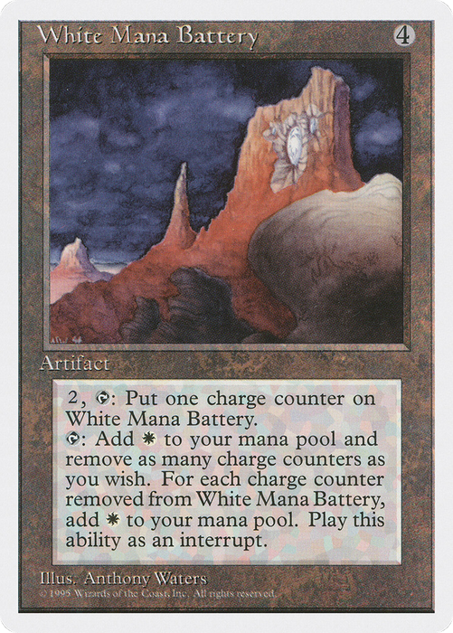 White Mana Battery (4ED-357) - rare