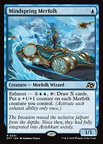 Mindspring Merfolk (DFT-051) - rare - Foil