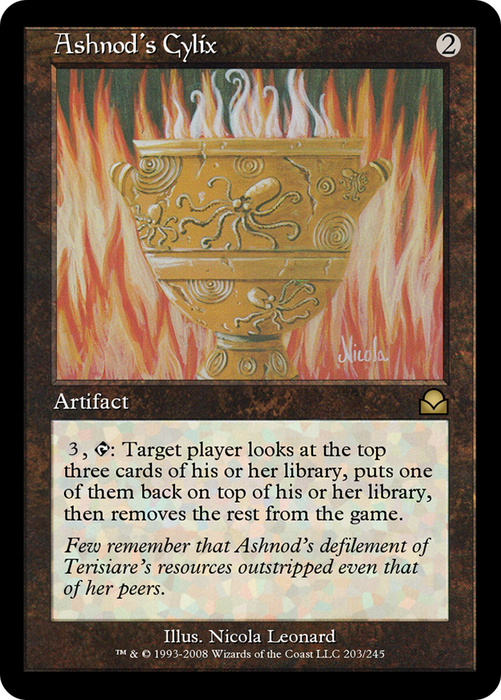 Ashnod's Cylix (ME2-203) - rare - Foil
