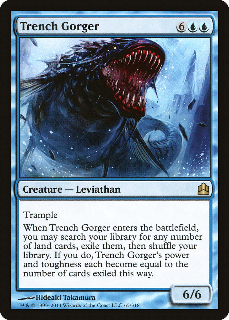 Trench Gorger (CMD-065) - rare