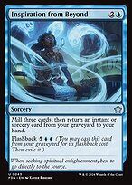 Inspiration from Beyond (FDN-043) - uncommon - Foil
