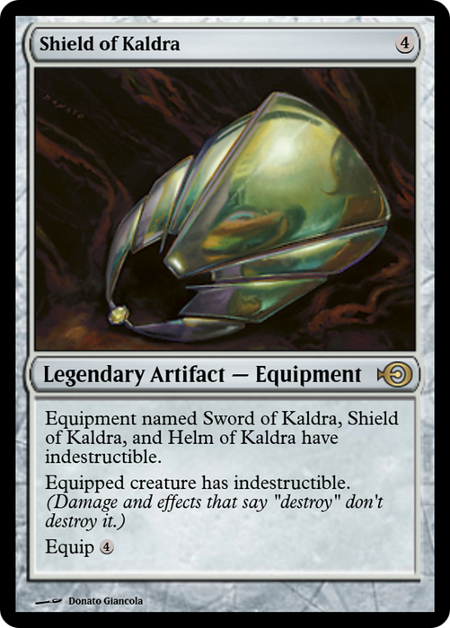 Shield of Kaldra (PRM-31985) - rare - Foil