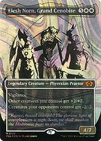 Elesh Norn, Grand Cenobite (MUL-133) - mythic: (Showcase) (Borderless) - Foil