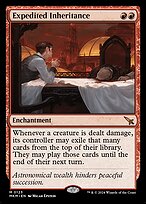 Expedited Inheritance (MKM-123) - mythic - Foil