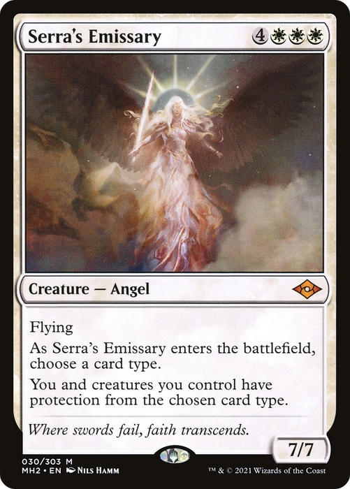 Serra's Emissary (MH2-030) - mythic - Foil