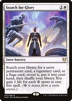 Search for Glory (KHM-027) - rare: (snow)