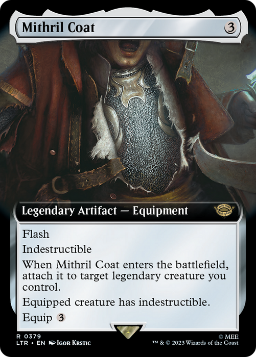 Mithril Coat (LTR-379) - rare: (Extended Art) - Foil