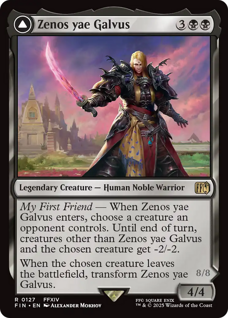 Zenos Yae Galvus (FIN-127) - rare - Foil