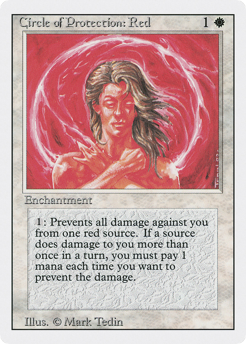 Circle of Protection: Red (3ED-012) - common