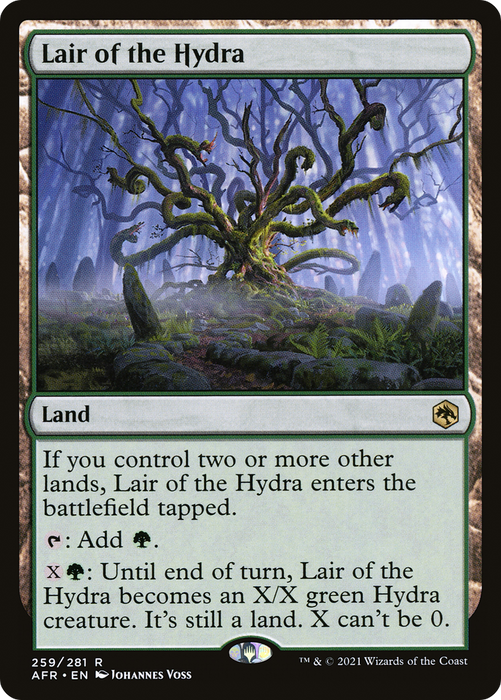 Lair of the Hydra (AFR-259) - rare - Foil