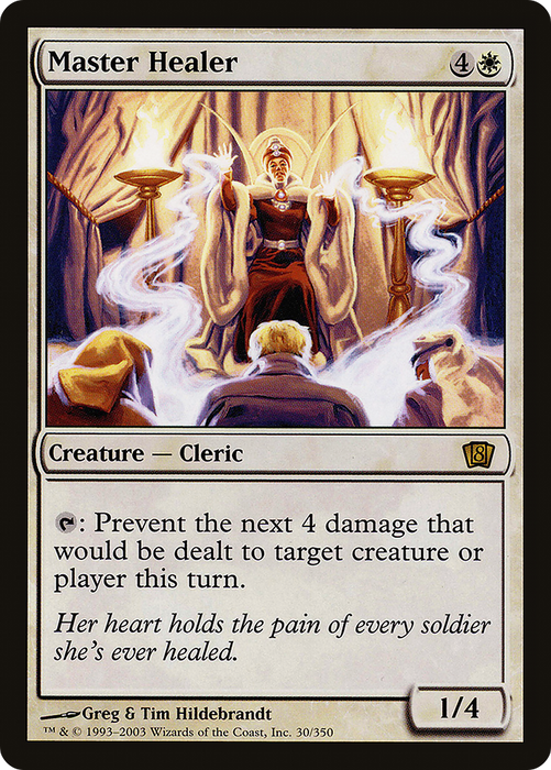 Master Healer (8ED-30★) - rare - Foil