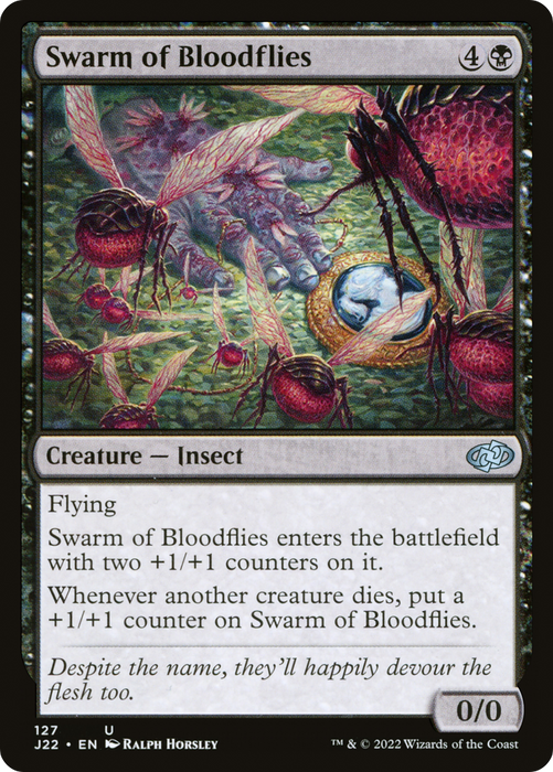 Swarm of Bloodflies (J22-127) - uncommon