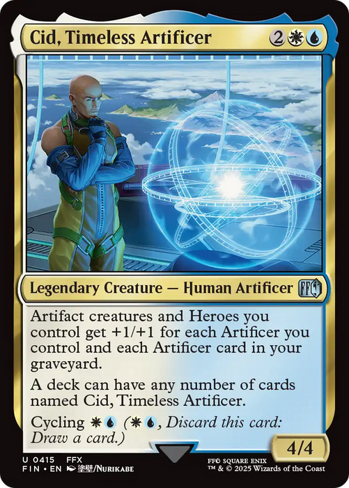 Cid, Timeless Artificer (FIN-415) - uncommon - Foil
