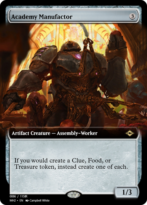 Academy Manufactor (PRM-91373) - rare - Foil