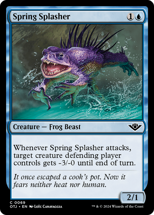 Spring Splasher (OTJ-069) - common - Foil