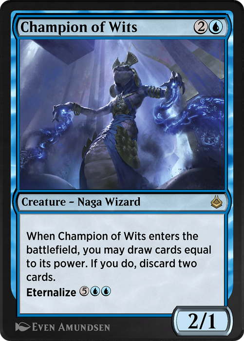 Champion of Wits (AKR-053) - rare