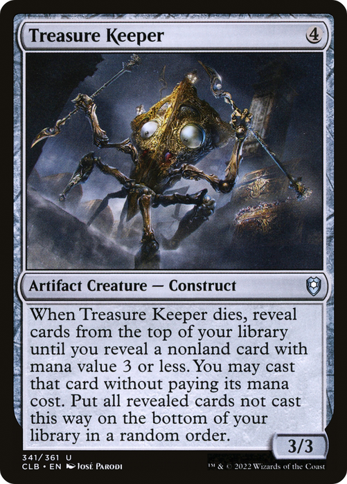 Treasure Keeper (CLB-341) - uncommon