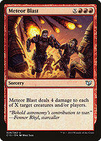 Meteor Blast (C15-028) - uncommon