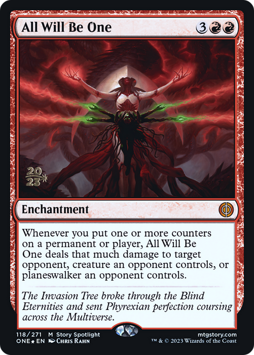 All Will Be One (PRE-118S) - mythic - Foil