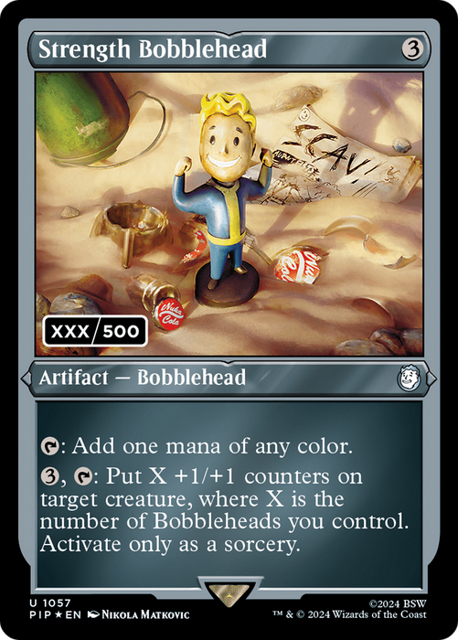 Strength Bobblehead (PIP-1057) - uncommon - Foil