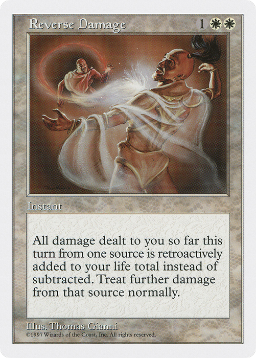 Reverse Damage (5ED-055) - rare