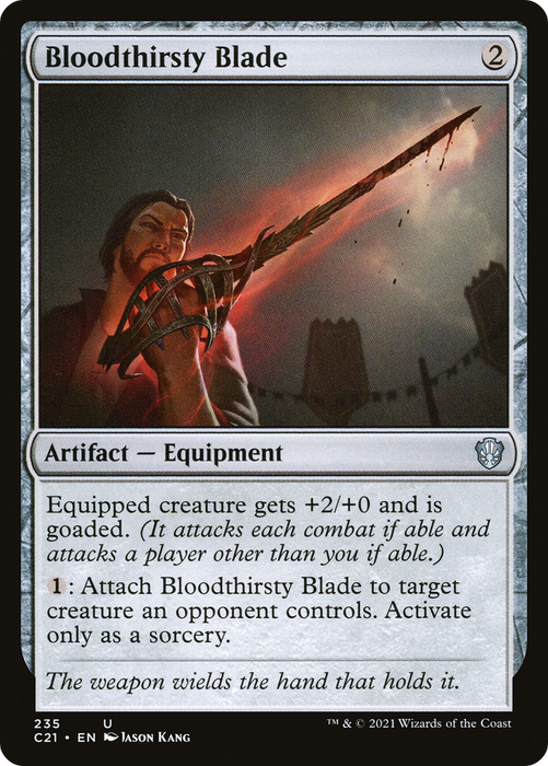 Bloodthirsty Blade (C21-235) - uncommon