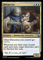 Private Eye (MKM-223) - uncommon - Foil
