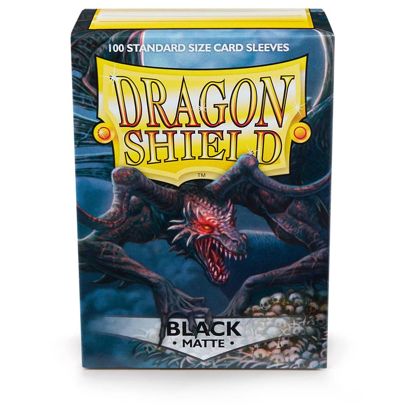 Protecteurs de cartes: Dragon Shield Standard 100ct - Black (Matte)