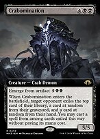 Crabomination (MH3-452) - rare: (Extended Art) - Foil