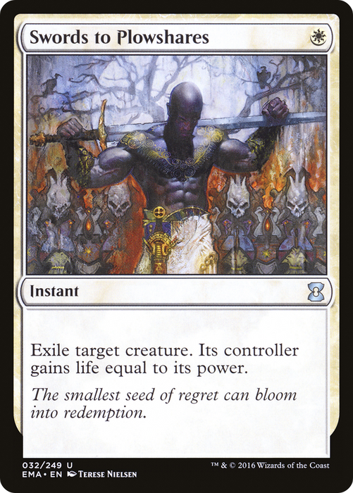 Swords to Plowshares (EMA-032) - uncommon - Foil