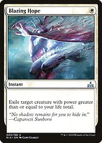 Blazing Hope (RIX-003) - uncommon - Foil