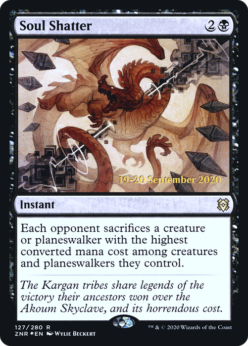 Soul Shatter (PRE-127S) - rare - Foil