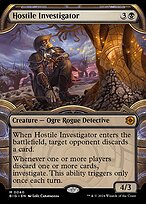Hostile Investigator (BIG-040) - mythic: (Showcase)