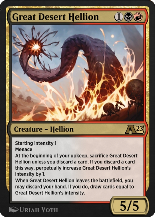 Great Desert Hellion (YBRO-019) - rare
