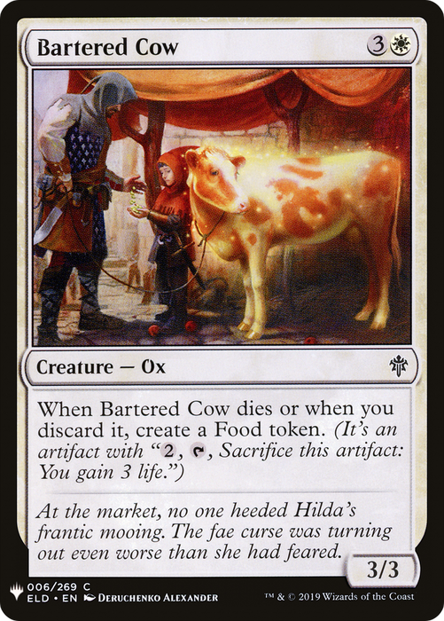Bartered Cow (LIST-ELD-6) - common