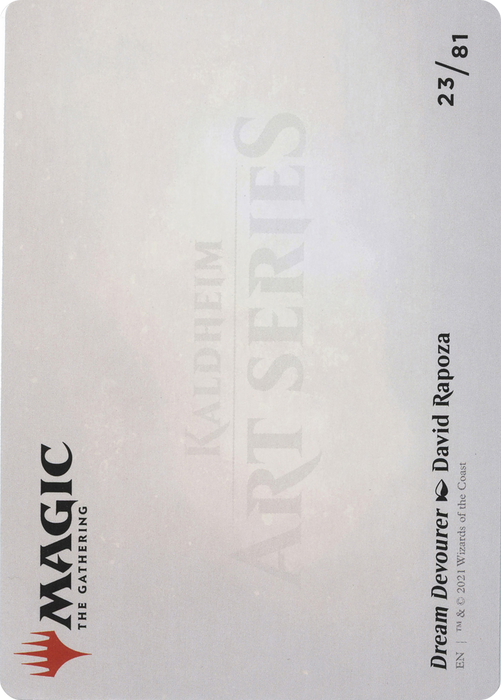 Dream Devourer // Dream Devourer (AKHM-023) - common (Borderless) - Foil