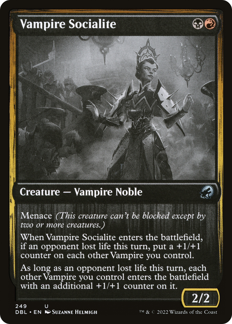 Vampire Socialite (DBL-249) - uncommon - Foil