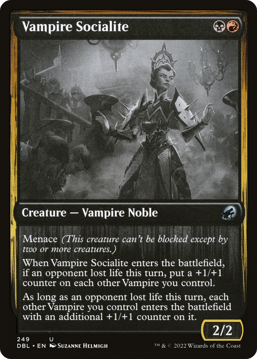 Vampire Socialite (DBL-249) - uncommon - Foil