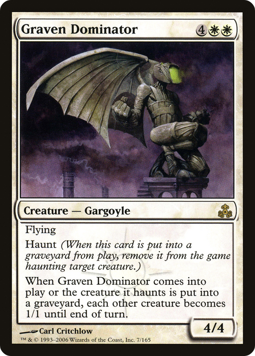 Graven Dominator (GPT-007) - rare