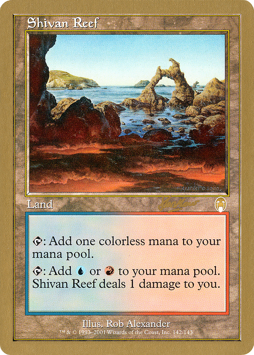 Shivan Reef (WCD-SHH142) - rare