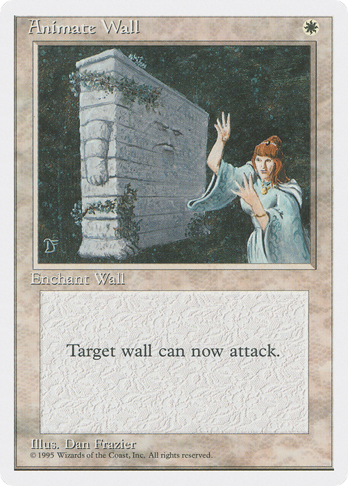 Animate Wall (4ED-004) - rare